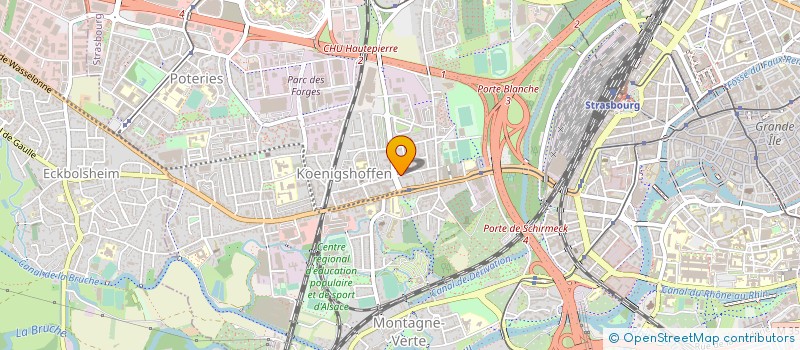 localisation de l'entreprise MONSIEUR ABDOULAYE TOURE à STRASBOURG