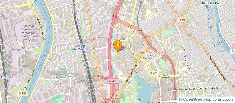 localisation de l'entreprise MONSIEUR ABDOULAYE TOURE  CRETEIL