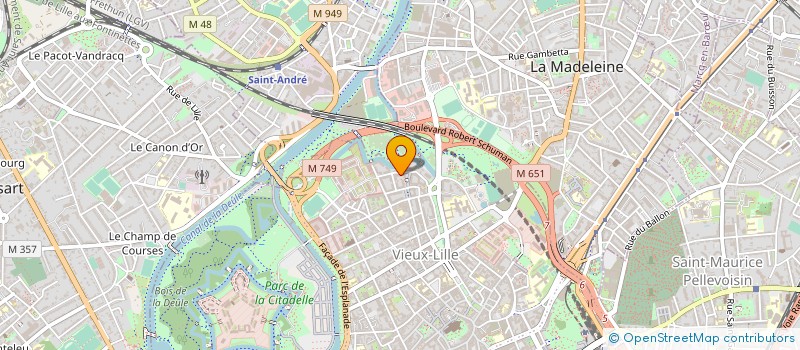 localisation de l'entreprise MONSIEUR ABDOULAYE TOURE  WATTRELOS