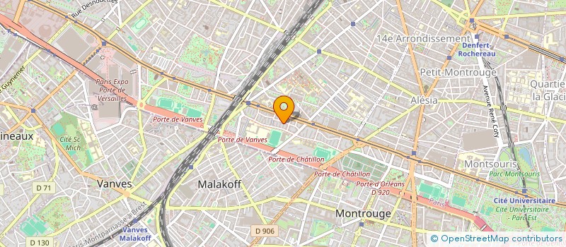 localisation de l'entreprise MONSIEUR ABDOULAYE TOURE  PARIS