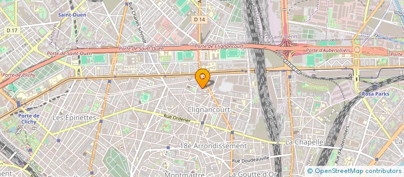 localisation de l'entreprise MONSIEUR ABDOULAYE TOURE  PARIS