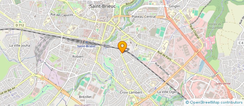 localisation de l'entreprise MONSIEUR ABDOULAYE TRAORE à SAINT-BRIEUC