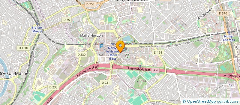 localisation de l'entreprise MONSIEUR ABDOULAYE TRAORE  NOISY-LE-GRAND