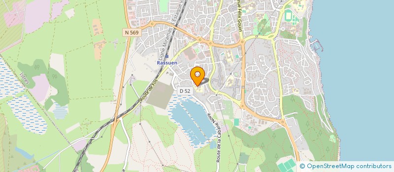 localisation de l'entreprise MONSIEUR ABDOULAZIZ ZAKARIA  ISTRES