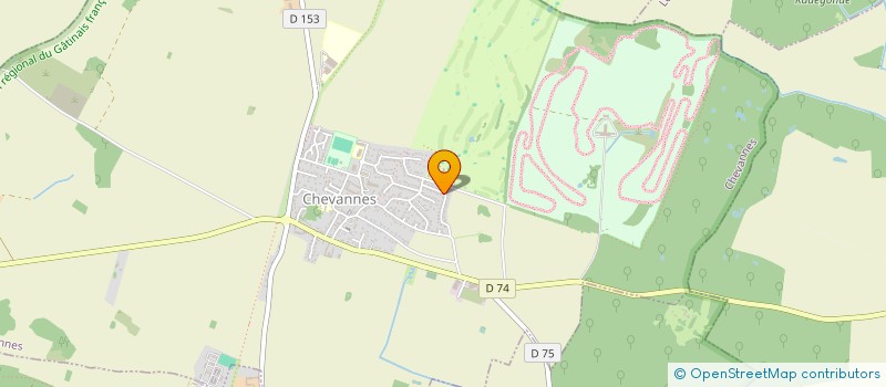 localisation de l'entreprise MONSIEUR ABDOULGAFFOUR ABDOULMOUTTALIF  CHEVANNES