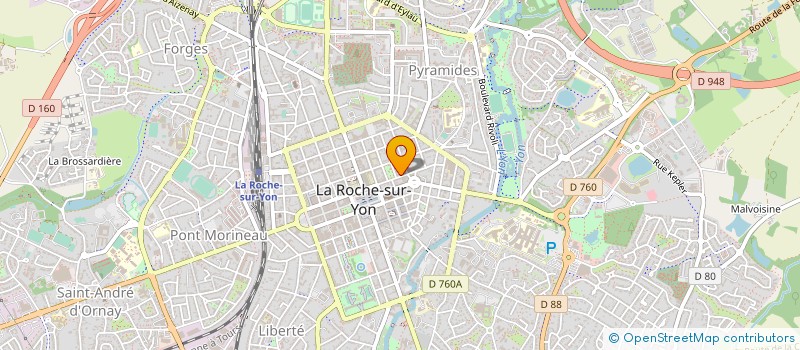 localisation de l'entreprise MONSIEUR ABDOULGHADRY FOFANA à LA ROCHE-SUR-YON