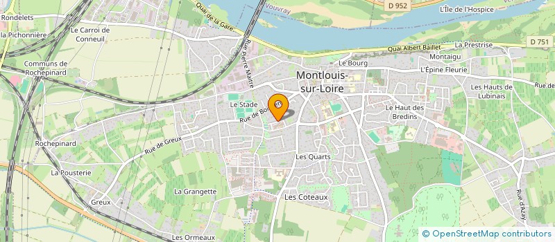 localisation de l'entreprise MONSIEUR ABDOULHAKIM TECHER  MONTLOUIS-SUR-LOIRE