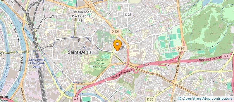 localisation de l'entreprise MONSIEUR ABDOULKADER ALI OMAR à SAINT-DENIS