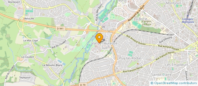 localisation de l'entreprise MONSIEUR ABDOULKADIR-KAOUSOU DRAME à LIMOGES