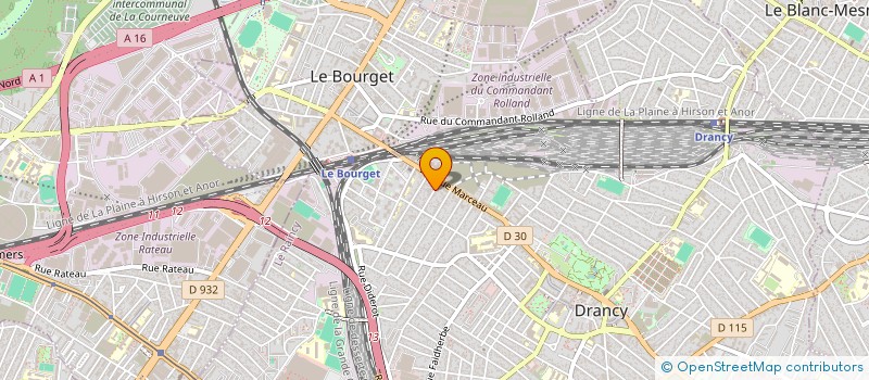 localisation de l'entreprise MONSIEUR ABDOULKARIM CHAHBOUNE à DRANCY