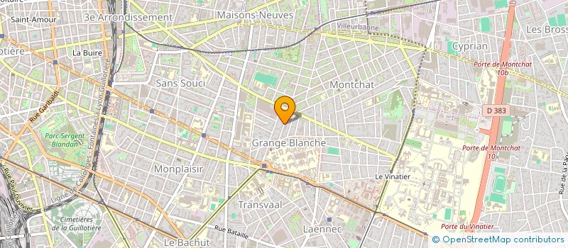 localisation de l'entreprise MONSIEUR ABDOULKHADRE SOUARE  LYON