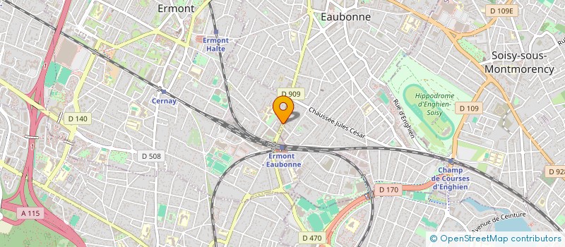 localisation de l'entreprise MONSIEUR ABDOULLAH BELARBI à ERMONT
