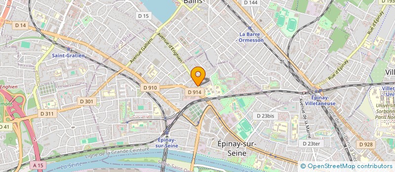 localisation de l'entreprise MONSIEUR ABDOULLAH HIA à EPINAY-SUR-SEINE