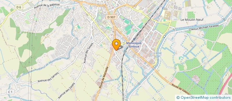localisation de l'entreprise MONSIEUR ABDOULLAH LATRECHE à MANOSQUE