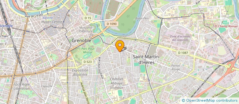 localisation de l'entreprise MONSIEUR ABDOULLAH NDOYE à GRENOBLE