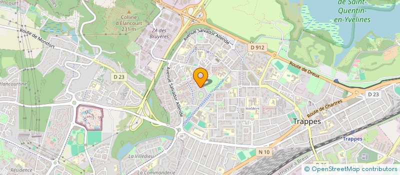 localisation de l'entreprise MONSIEUR ABDOULLATIF HASSAN  TRAPPES