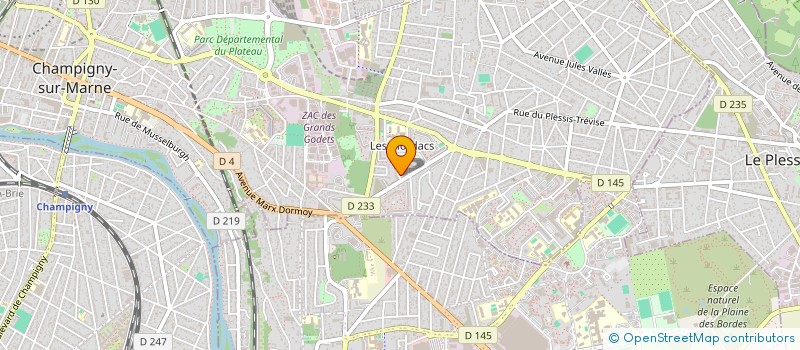 localisation de l'entreprise MONSIEUR ABDOULLAY DIALLO  CHAMPIGNY-SUR-MARNE