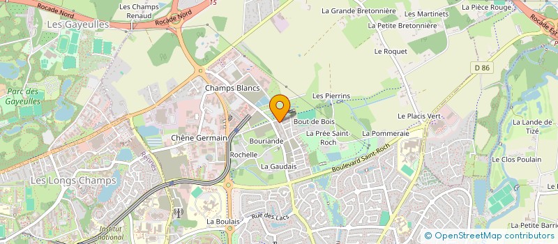 localisation de l'entreprise MONSIEUR ABDOULRAHIM BACHER  CESSON-SEVIGNE