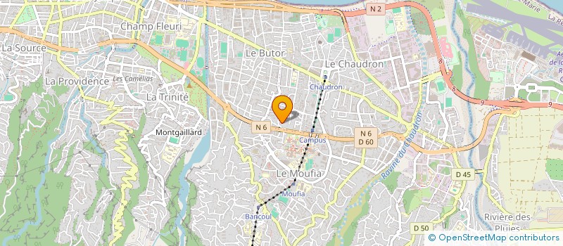 localisation de l'entreprise MONSIEUR ABDOULWAHAB ABDOU à SAINT-DENIS