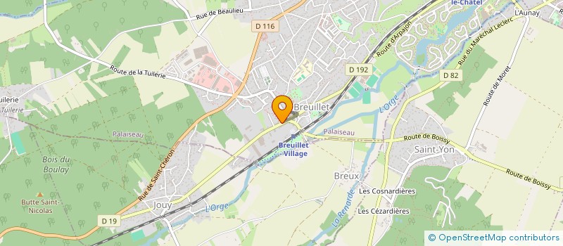 localisation de l'entreprise MONSIEUR ABDOURAHAMANE BARRY à BREUILLET