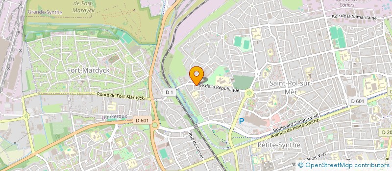 localisation de l'entreprise MONSIEUR ABDOURAHAMANE CAMARA à DUNKERQUE