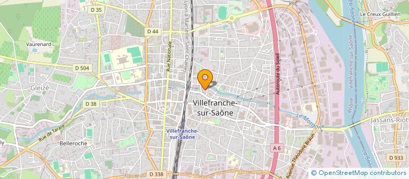 localisation de l'entreprise MONSIEUR ABDOURAHAMANE CONTE  VILLEFRANCHE-SUR-SAONE