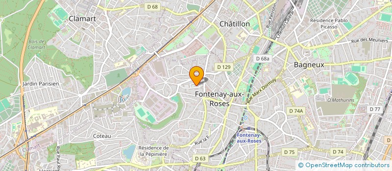 localisation de l'entreprise MONSIEUR ABDOURAHAMANE DIALLO à FONTENAY-AUX-ROSES