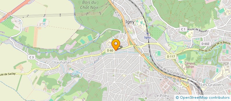 localisation de l'entreprise MONSIEUR ABDOURAHAMANE DIALLO  IGNY