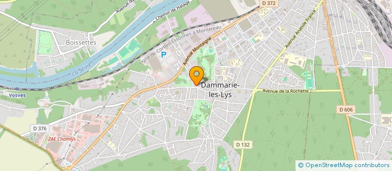 localisation de l'entreprise MONSIEUR ABDOURAHAMANE DIALLO à DAMMARIE-LES-LYS