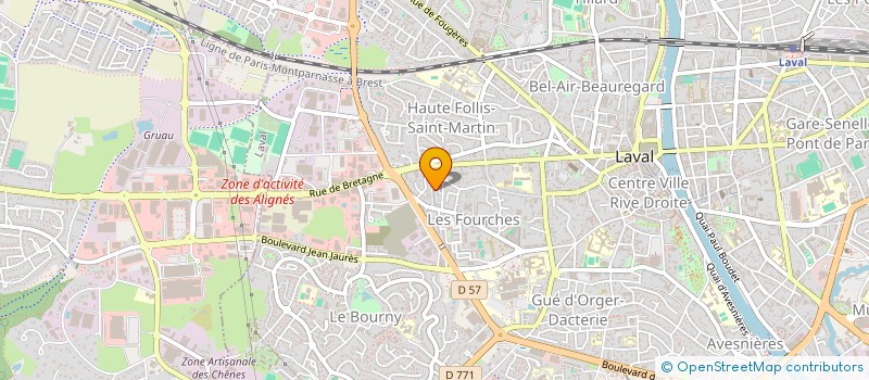 localisation de l'entreprise MONSIEUR ABDOURAHAMANE DRAME à LAVAL