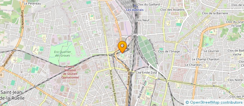 localisation de l'entreprise MONSIEUR ABDOURAHAMANE KOUYATE  ORLEANS