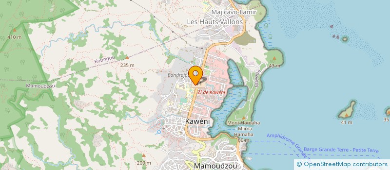 localisation de l'entreprise MONSIEUR ABDOURAHAMANE MADI NGAZI à MAMOUDZOU
