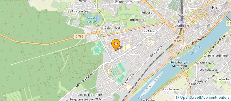 localisation de l'entreprise MONSIEUR ABDOURAHIM GUIRASSY  BLOIS