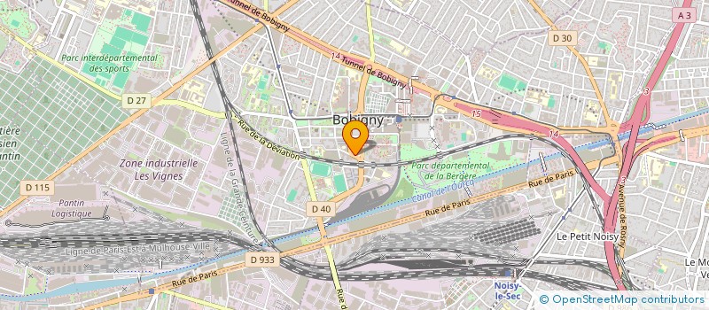 localisation de l'entreprise MONSIEUR ABDOURAHIM MADI à BOBIGNY