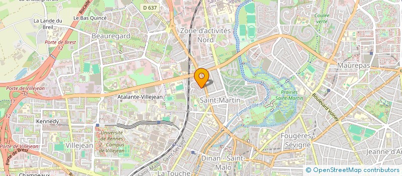 localisation de l'entreprise MONSIEUR ABDOURAHMAN ABDI  RENNES