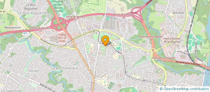 localisation de l'entreprise MONSIEUR ABDOURAHMAN HOUSSEIN GUELDON  NANTES