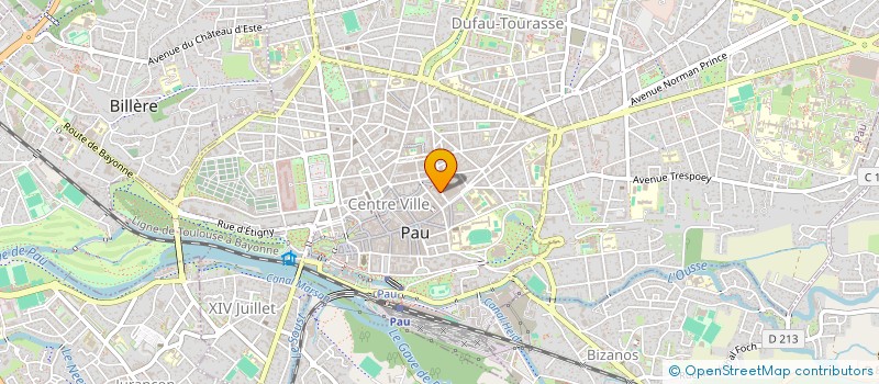 localisation de l'entreprise MONSIEUR ABDOURAHMAN YASSIN MOHAMED  PAU