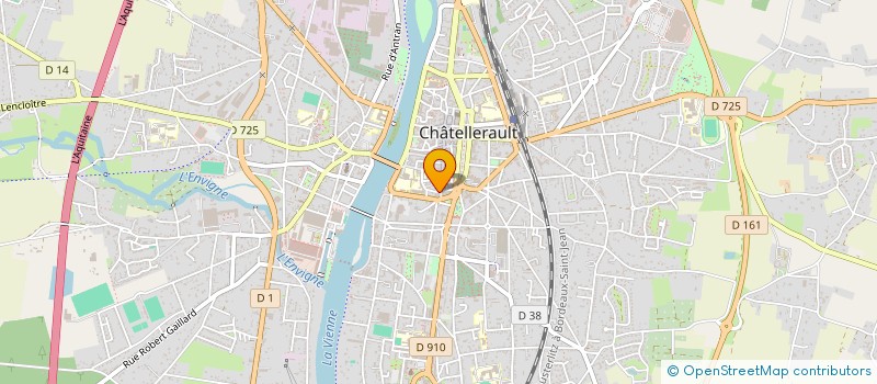 localisation de l'entreprise MONSIEUR ABDOURAHMANE BAH  CHATELLERAULT