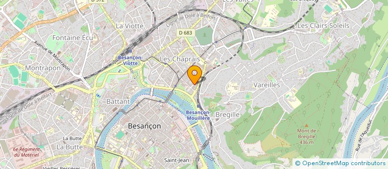 localisation de l'entreprise MONSIEUR ABDOURAHMANE BAH à BESANCON