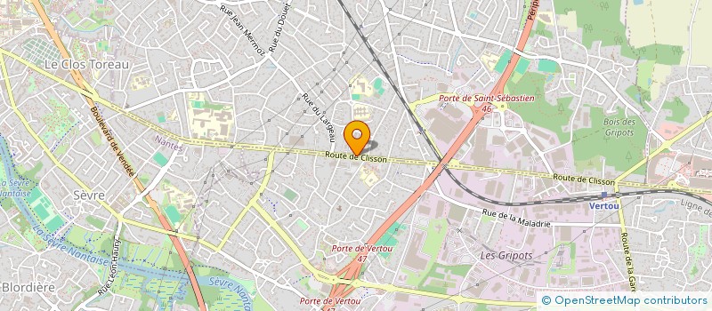 localisation de l'entreprise MONSIEUR ABDOURAHMANE BALDE  SAINT-SEBASTIEN-SUR-LOIRE