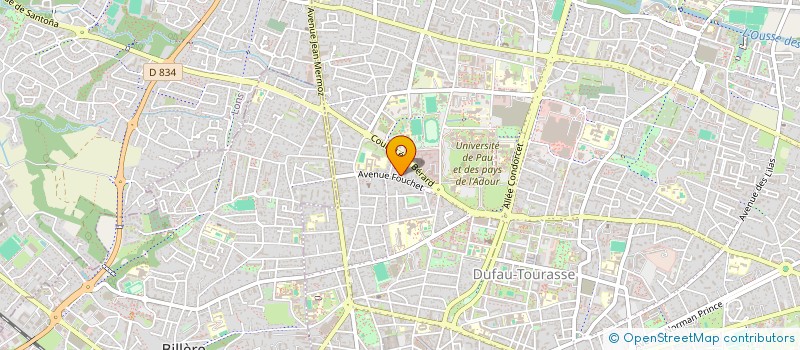localisation de l'entreprise MONSIEUR ABDOURAHMANE DIALLO à PAU