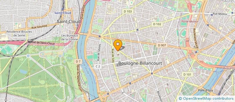 localisation de l'entreprise MONSIEUR ABDOURAHMANE FOFANA à BOULOGNE-BILLANCOURT