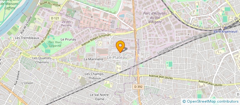 localisation de l'entreprise MONSIEUR ABDOURAHMANE NGOM à SARTROUVILLE