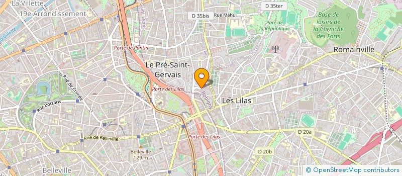 localisation de l'entreprise MONSIEUR ABDOURAHMANE SAVADOGO à LE PRE-SAINT-GERVAIS