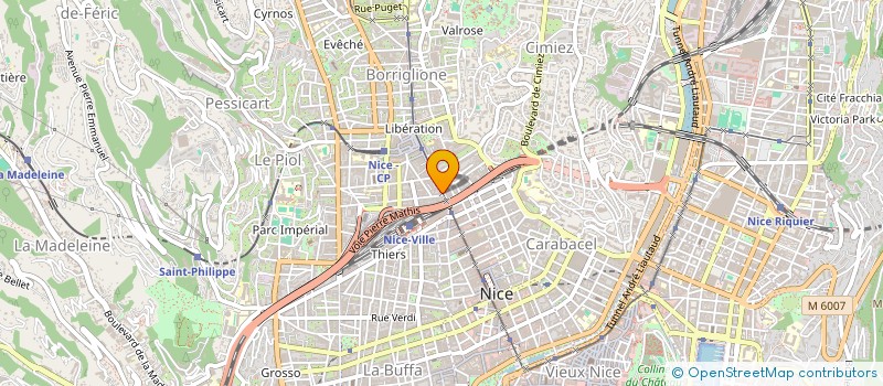 localisation de l'entreprise MONSIEUR ABDOURAHMANE SIDIBE à NICE