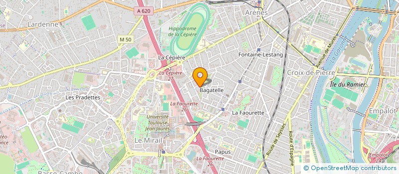 localisation de l'entreprise MONSIEUR ABDOURAHMANE SOUMAH  TOULOUSE