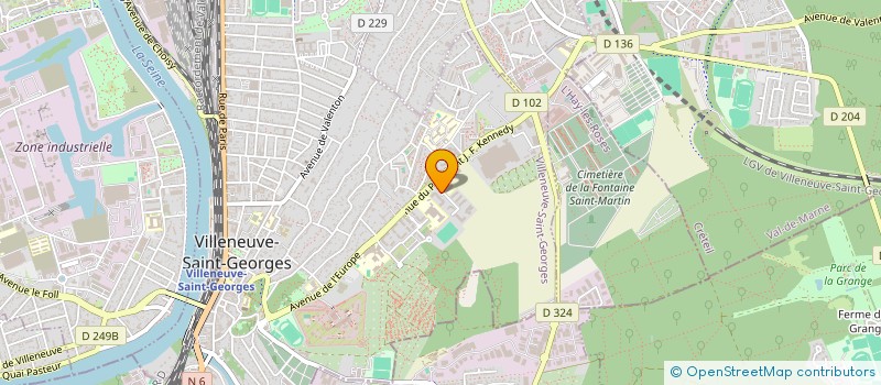 localisation de l'entreprise MONSIEUR ABDOURAMAN ABOUBAKAR à VILLENEUVE-SAINT-GEORGES