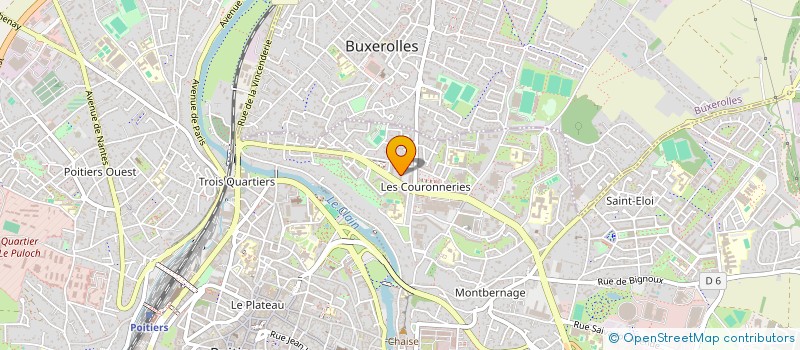 localisation de l'entreprise MONSIEUR ABDOURAMANE CAMARA  POITIERS