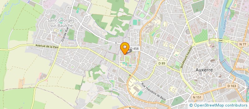 localisation de l'entreprise MONSIEUR ABDOURAZAQ ADOUMA ISHAQ à AUXERRE