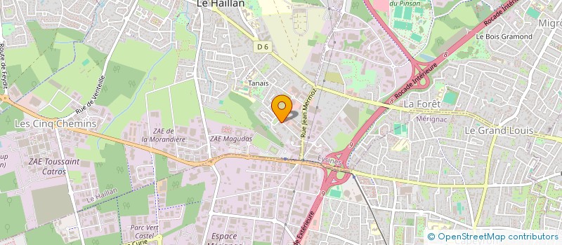 localisation de l'entreprise MONSIEUR ABDOURRAHMAN ABOUAMR  LE HAILLAN